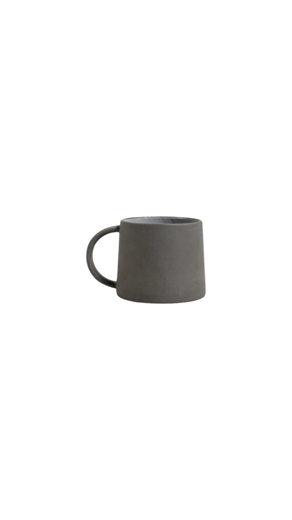Cups - Stoneware black (set of 2)
